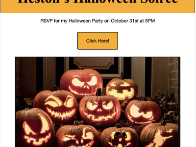 Halloween 2024 - Heston Hawksworth